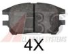 LEXUS 0446548040 Brake Pad Set, disc brake